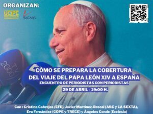 Lee más sobre el artículo Encuentro para periodistas sobre el viaje del Papa León a España