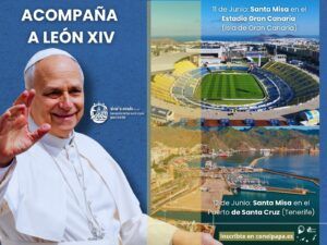 Lee más sobre el artículo El Papa celebrará dos misas multitudinarias en Gran Canaria y Tenerife